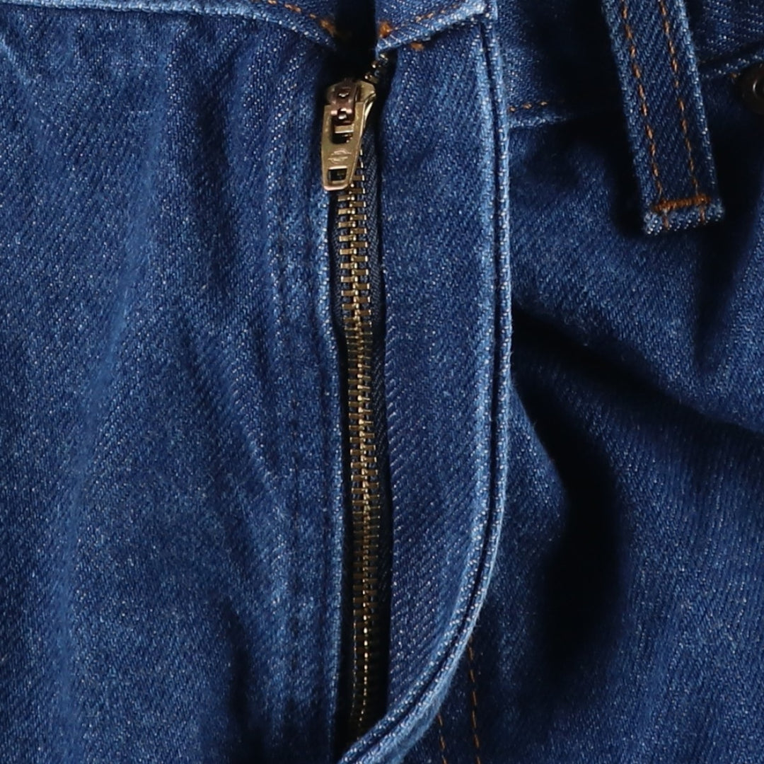 Dickies tapered denim pants for men, equivalent to W37 cotton blue type Vintage Second Hand