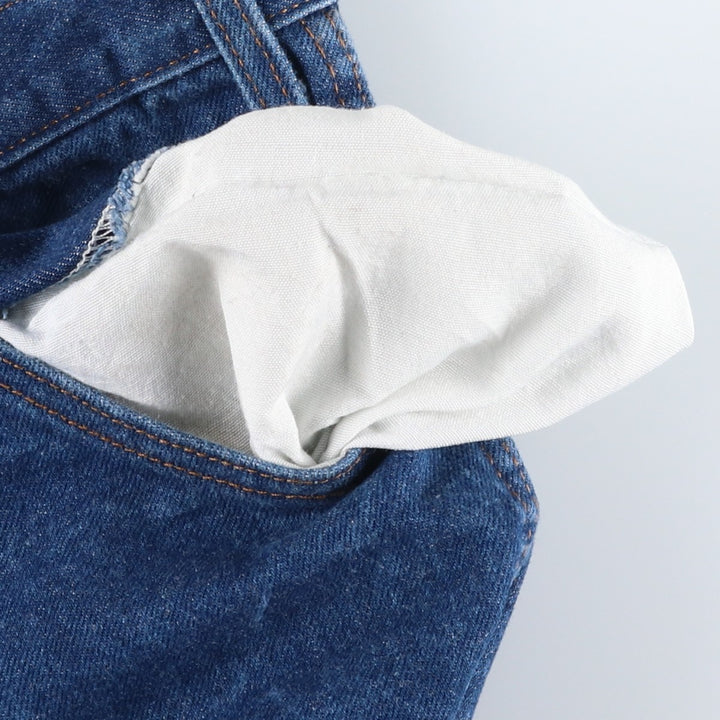 Dickies tapered denim pants for men, equivalent to W37 cotton blue type Vintage Second Hand