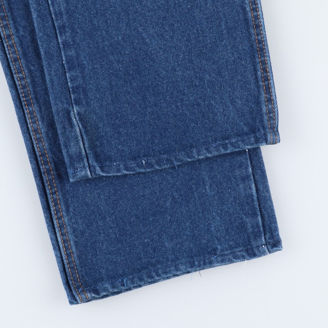 Dickies tapered denim pants for men, equivalent to W37 cotton blue type Vintage Second Hand