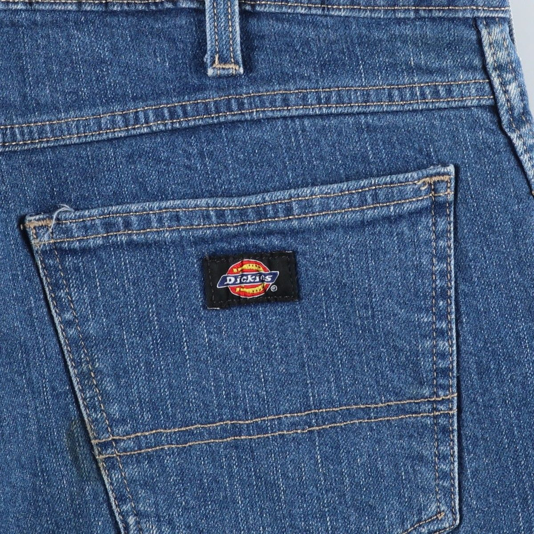 Dickies Regular Straight Denim Pants, Men's W36 (approx.) cotton blue type Vintage Second Hand