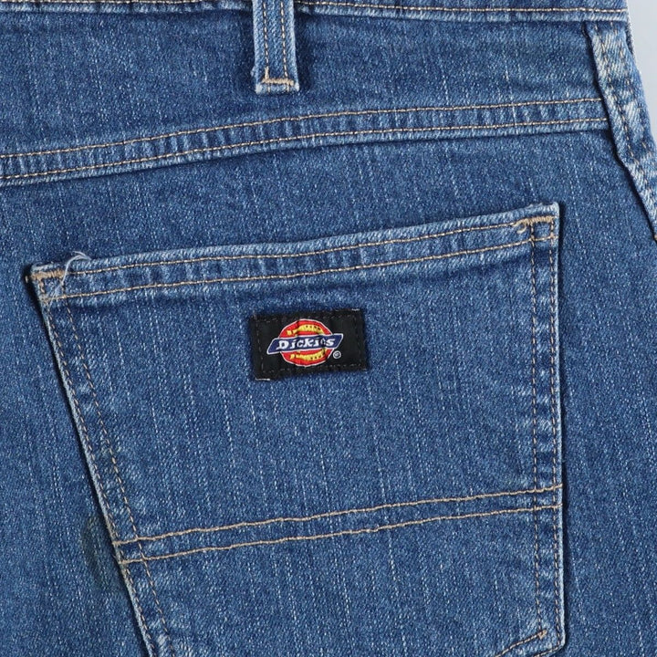 Dickies Regular Straight Denim Pants, Men's W36 (approx.) cotton blue type Vintage Second Hand