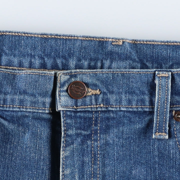 Dickies Regular Straight Denim Pants, Men's W36 (approx.) cotton blue type Vintage Second Hand