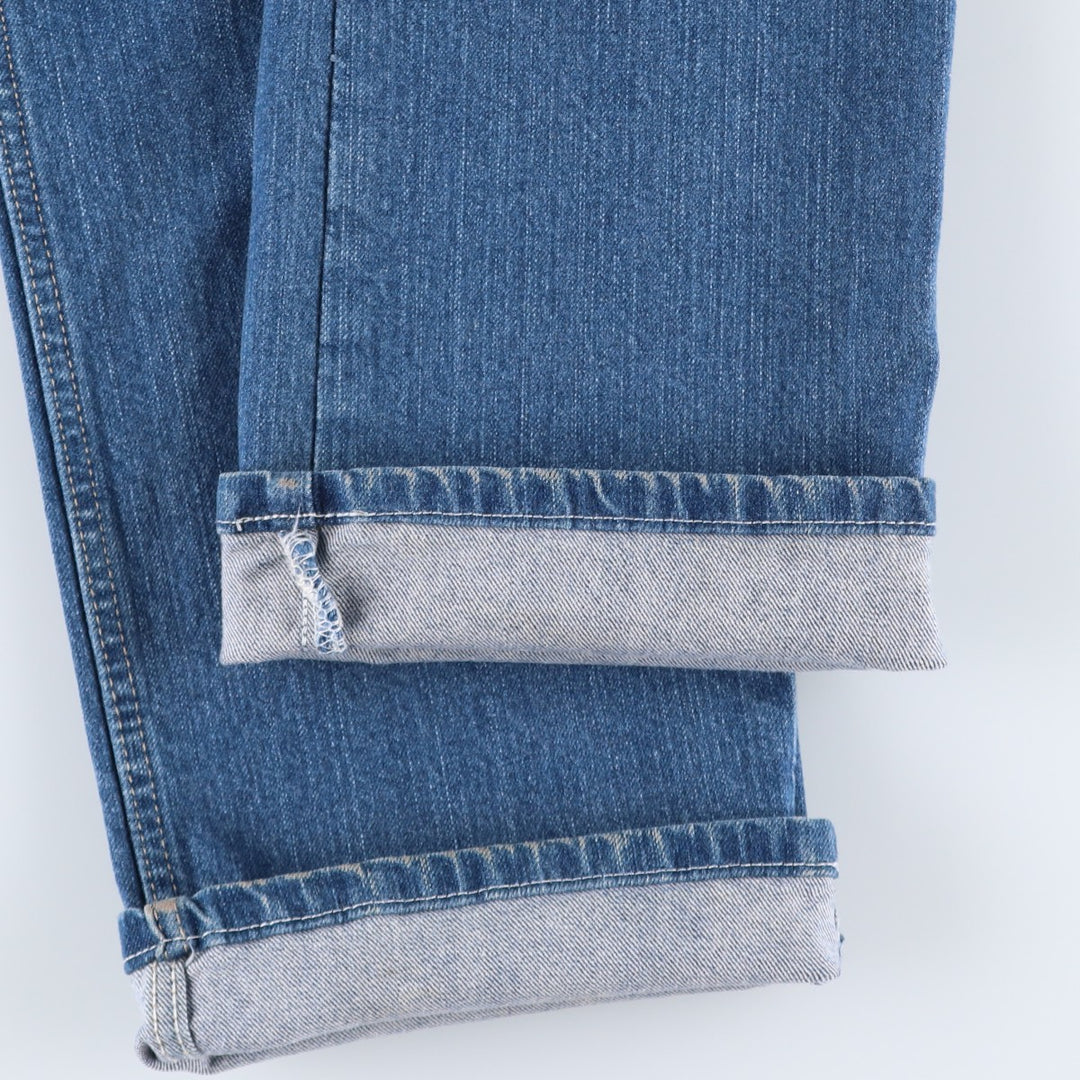 Dickies Regular Straight Denim Pants, Men's W36 (approx.) cotton blue type Vintage Second Hand