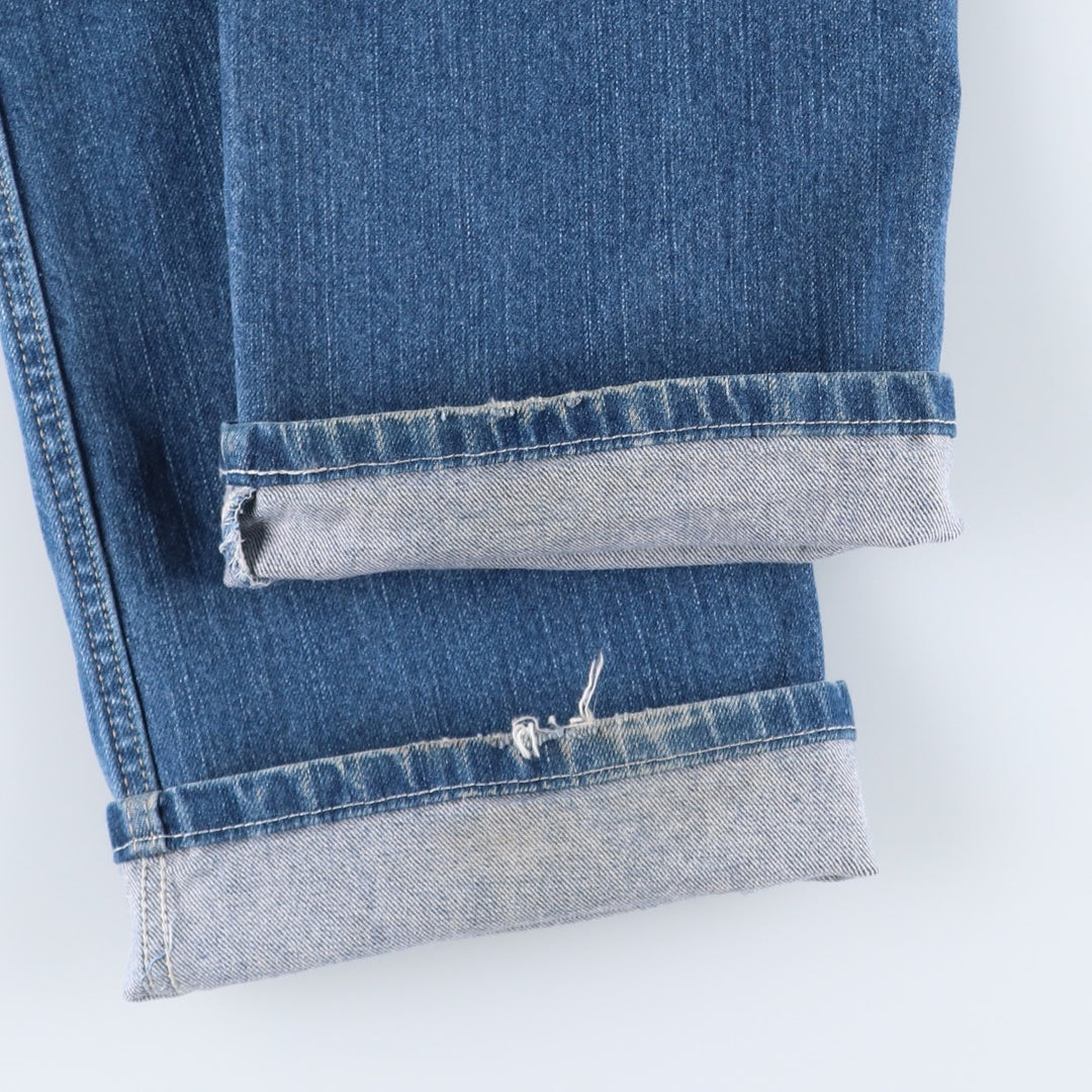 Dickies Regular Straight Denim Pants, Men's W36 (approx.) cotton blue type Vintage Second Hand