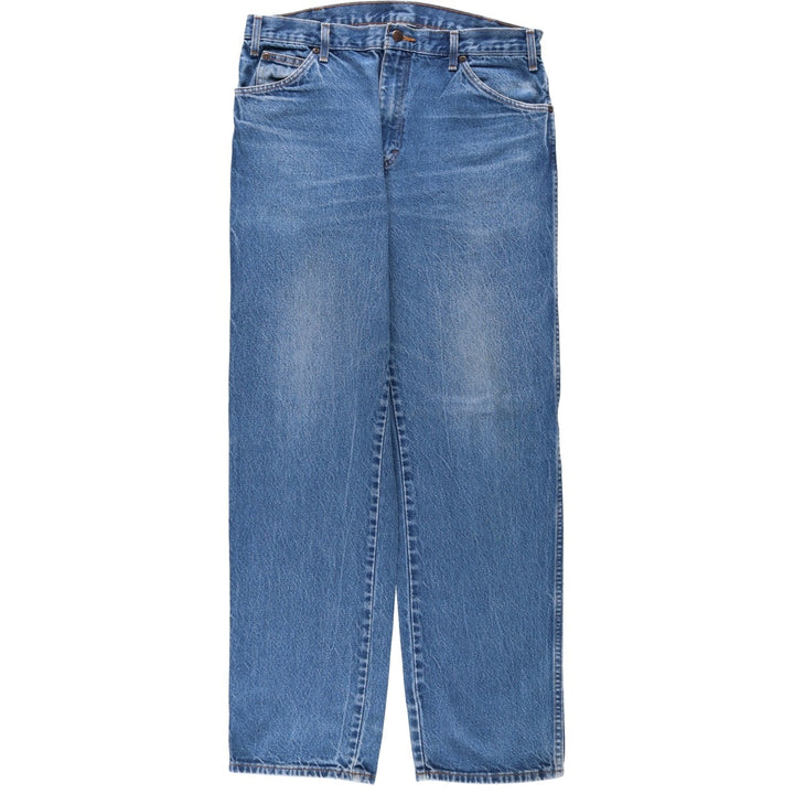 Dickies tapered denim pants for men, equivalent to W34 cotton blue type Vintage Second Hand