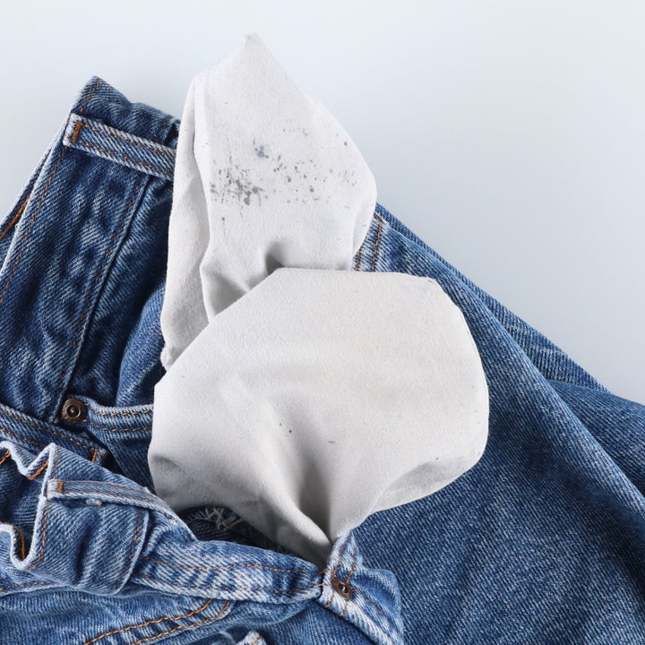 Dickies tapered denim pants for men, equivalent to W34 cotton blue type Vintage Second Hand