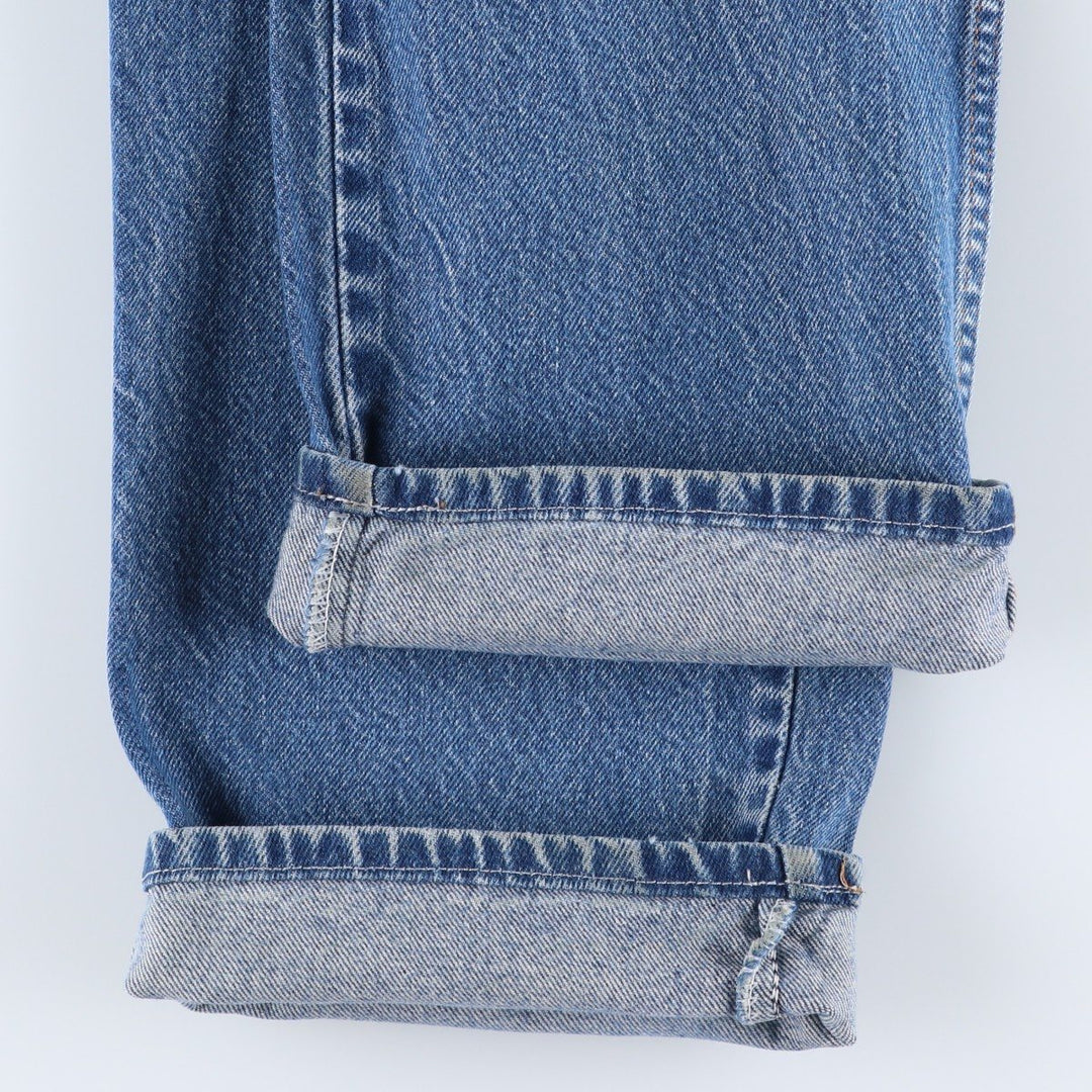 Dickies tapered denim pants for men, equivalent to W34 cotton blue type Vintage Second Hand