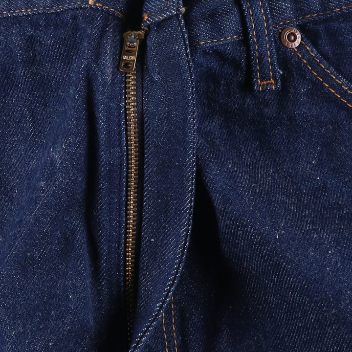 80s-90'S Dickies Straight Denim Pants, Men's W36 (approx.), Vintage unclear blue type Vintage Second Hand