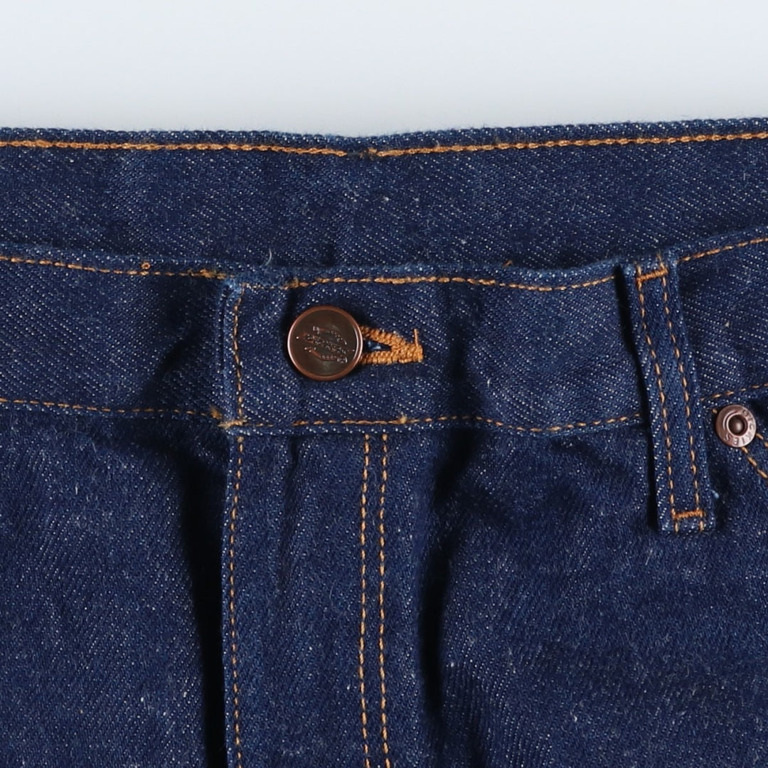 80s-90'S Dickies Straight Denim Pants, Men's W36 (approx.), Vintage unclear blue type Vintage Second Hand