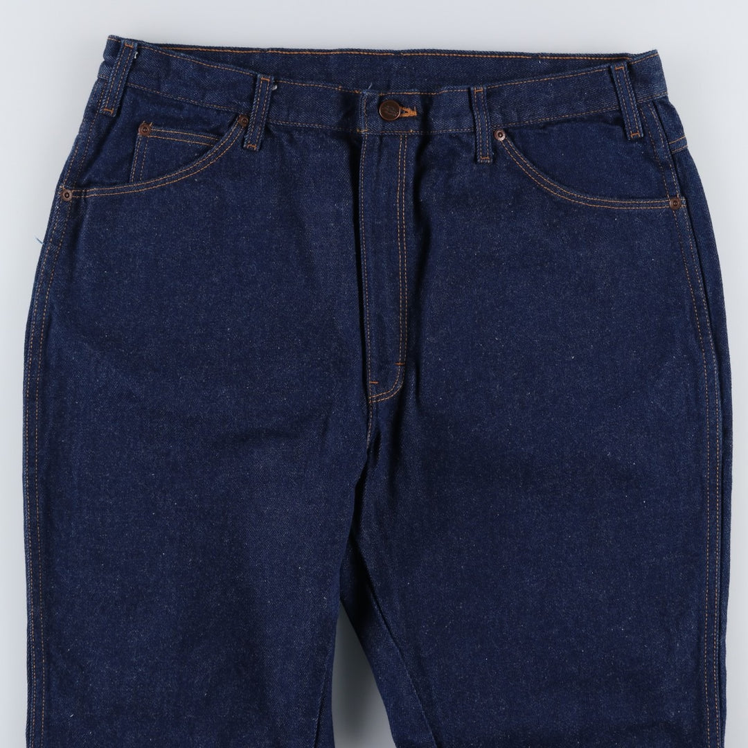 80s-90'S Dickies Straight Denim Pants, Men's W36 (approx.), Vintage unclear blue type Vintage Second Hand