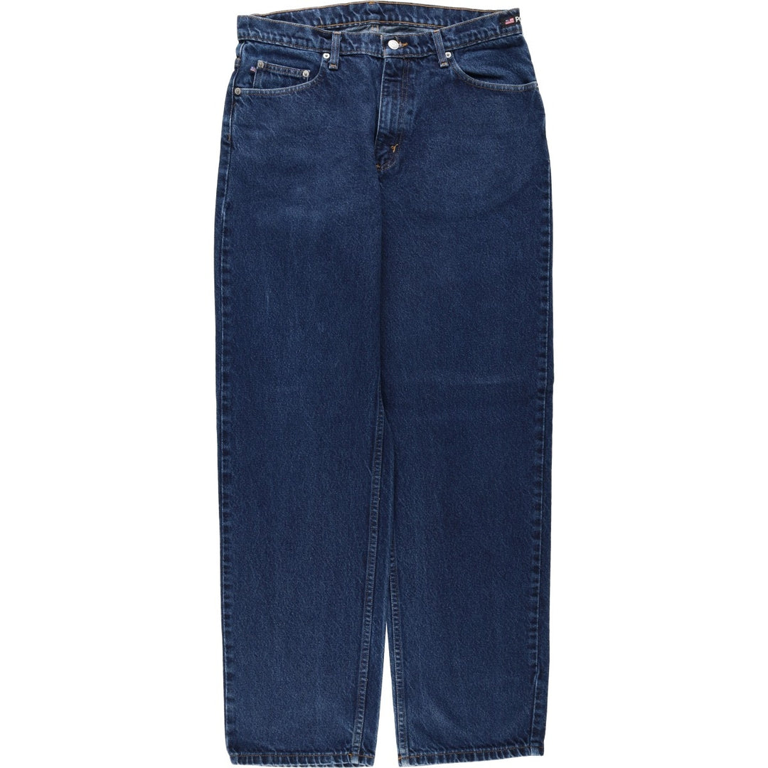 Ralph Lauren POLO JEANS COMPANY 67 Loose Fit Tapered Denim Pants, Men's Size W34 (approx.) cotton blue type Vintage Second Hand
