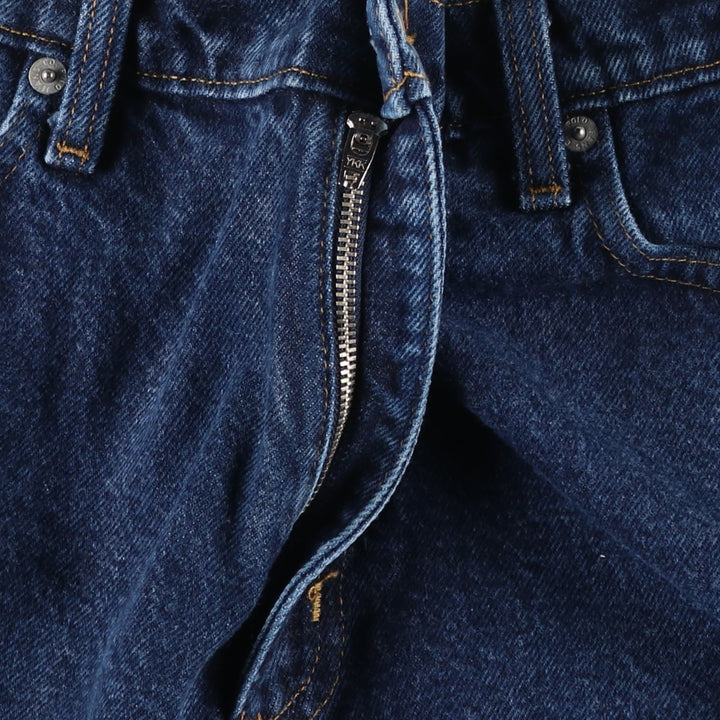 Ralph Lauren POLO JEANS COMPANY 67 Loose Fit Tapered Denim Pants, Men's Size W34 (approx.) cotton blue type Vintage Second Hand