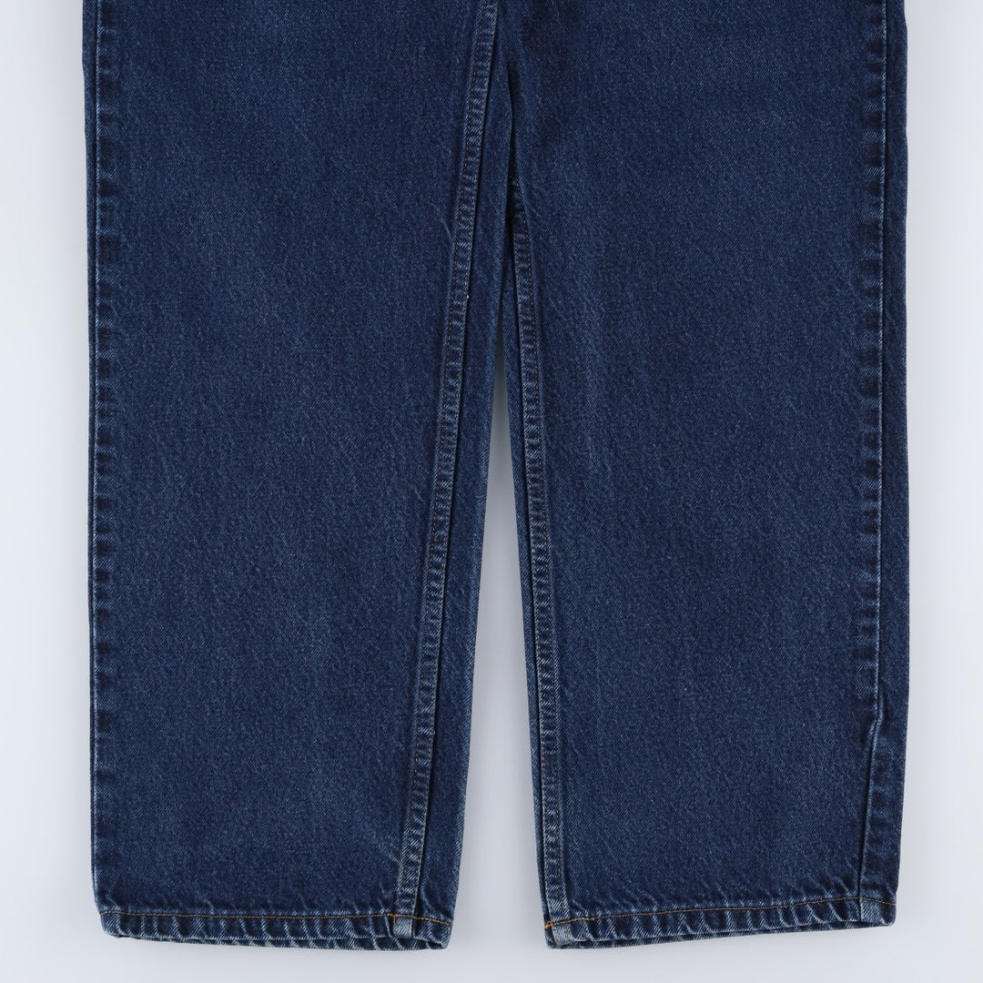 Ralph Lauren POLO JEANS COMPANY 67 Loose Fit Tapered Denim Pants, Men's Size W34 (approx.) cotton blue type Vintage Second Hand