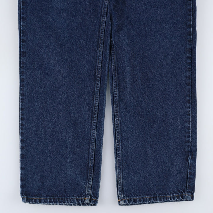 Ralph Lauren POLO JEANS COMPANY 67 Loose Fit Tapered Denim Pants, Men's Size W34 (approx.) cotton blue type Vintage Second Hand