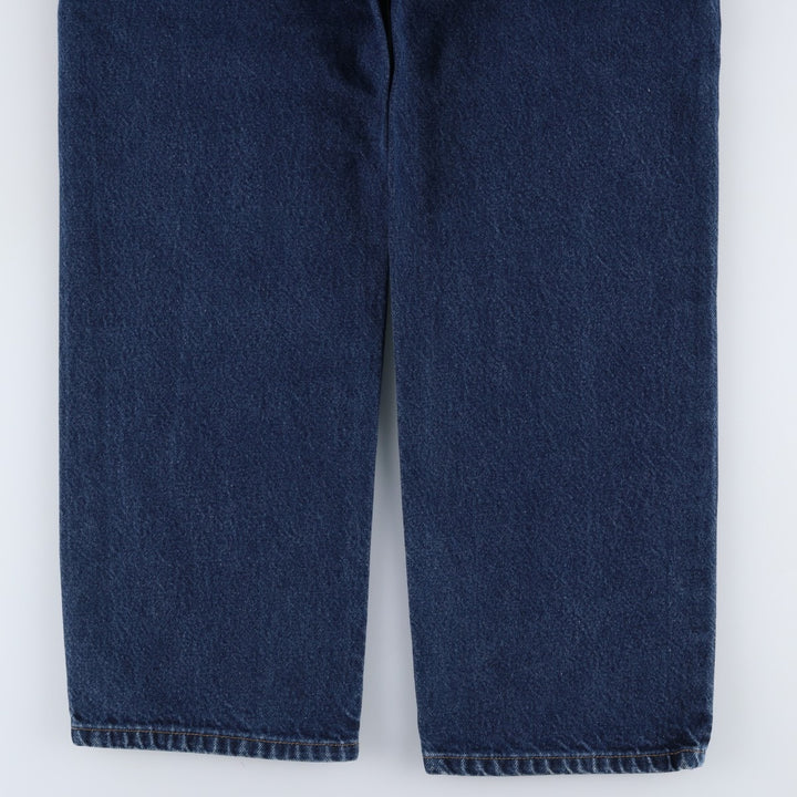 Ralph Lauren POLO JEANS COMPANY 67 Loose Fit Tapered Denim Pants, Men's Size W34 (approx.) cotton blue type Vintage Second Hand