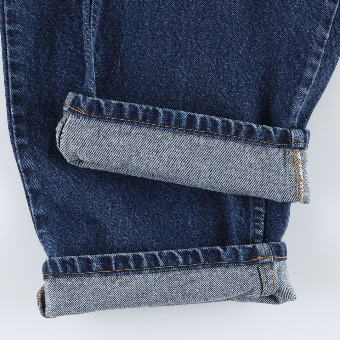 Ralph Lauren POLO JEANS COMPANY 67 Loose Fit Tapered Denim Pants, Men's Size W34 (approx.) cotton blue type Vintage Second Hand