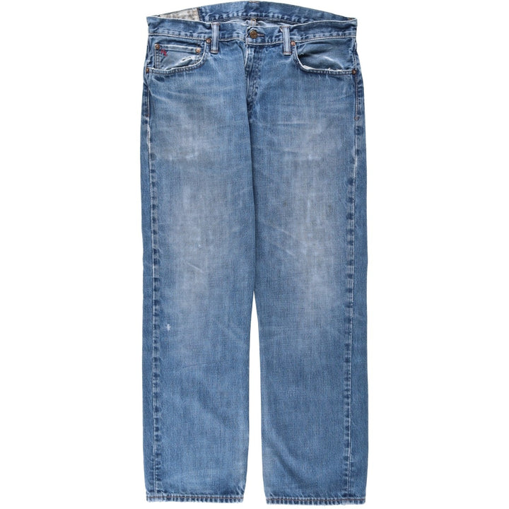 Ralph Lauren Polo Ralph Lauren Straight Denim Pants, Men's W35 (approx.) cotton blue type Vintage Second Hand