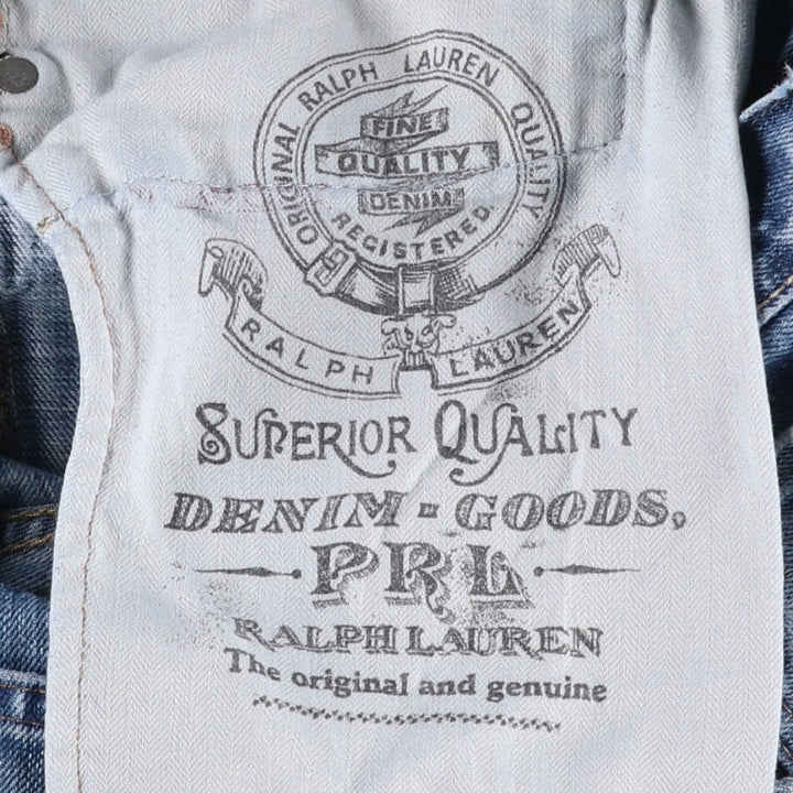 Ralph Lauren Polo Ralph Lauren Straight Denim Pants, Men's W35 (approx.) cotton blue type Vintage Second Hand