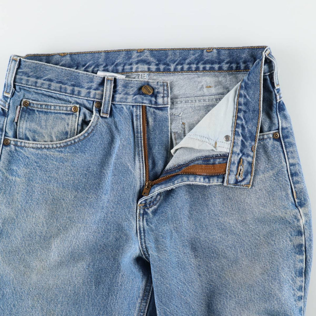 Carhartt Relaxed Fit Tapered Denim Pants for Men, W31 equivalent cotton blue type Vintage Second Hand