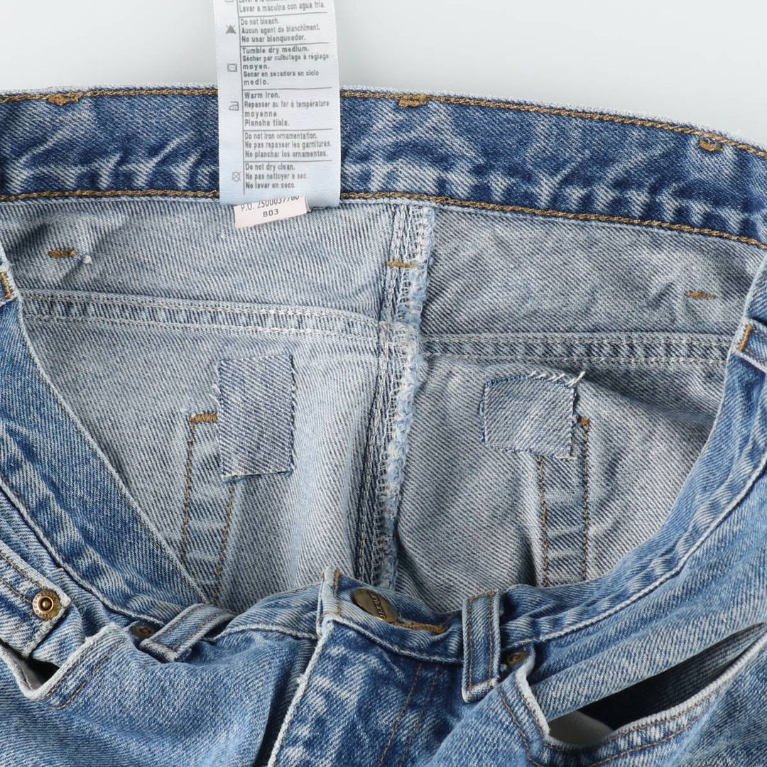 Carhartt Relaxed Fit Tapered Denim Pants for Men, W31 equivalent cotton blue type Vintage Second Hand