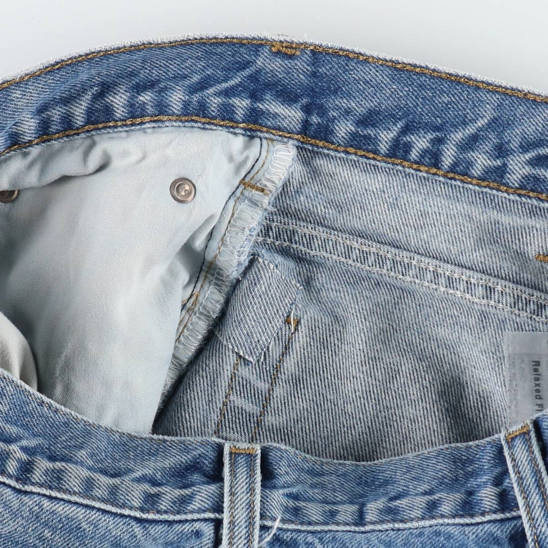 Carhartt Relaxed Fit Tapered Denim Pants for Men, W31 equivalent cotton blue type Vintage Second Hand