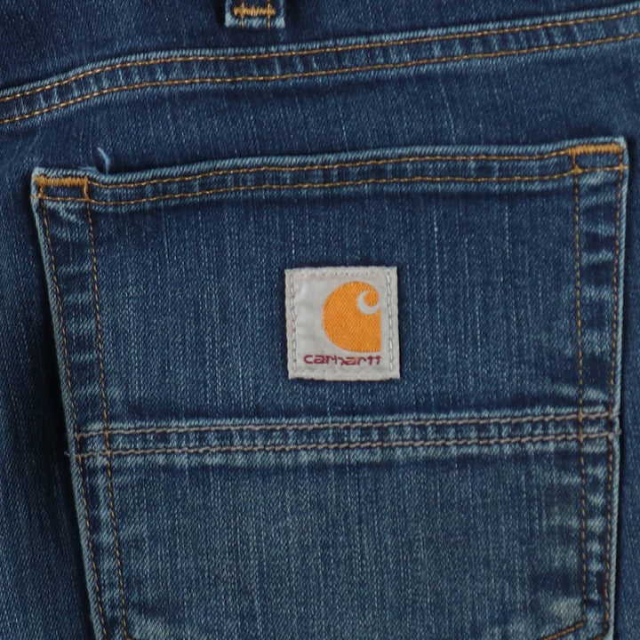 Carhartt Relaxed Fit Straight Fit Straight Denim Pants, Men's W36 (approx.) cotton blue type Vintage Second Hand