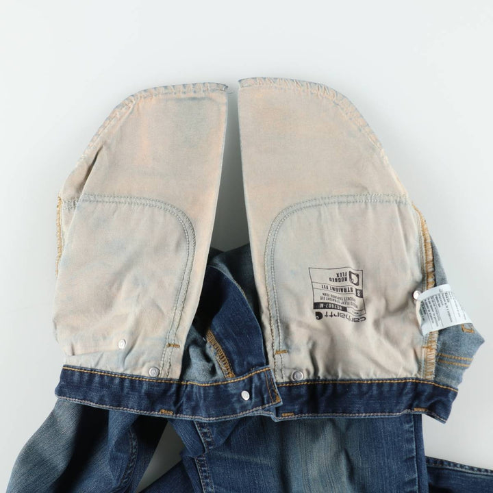 Carhartt Relaxed Fit Straight Fit Straight Denim Pants, Men's W36 (approx.) cotton blue type Vintage Second Hand