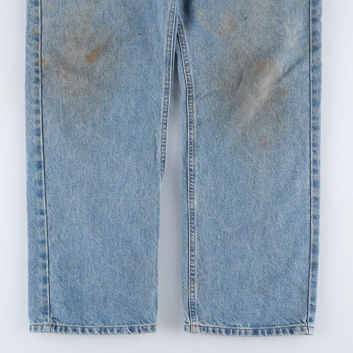 Carhartt Traditional FIT Tapered Denim Pants Men's W37 cotton blue type Vintage Second Hand