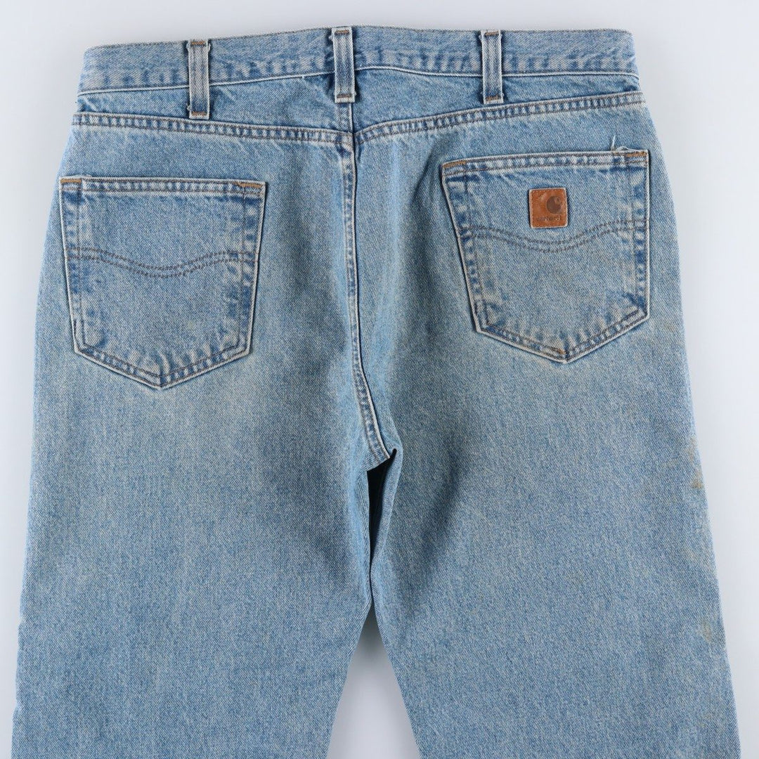 Carhartt Traditional FIT Tapered Denim Pants Men's W37 cotton blue type Vintage Second Hand
