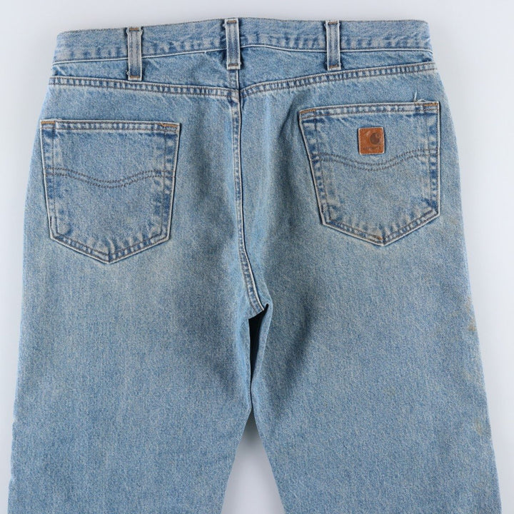 Carhartt Traditional FIT Tapered Denim Pants Men's W37 cotton blue type Vintage Second Hand