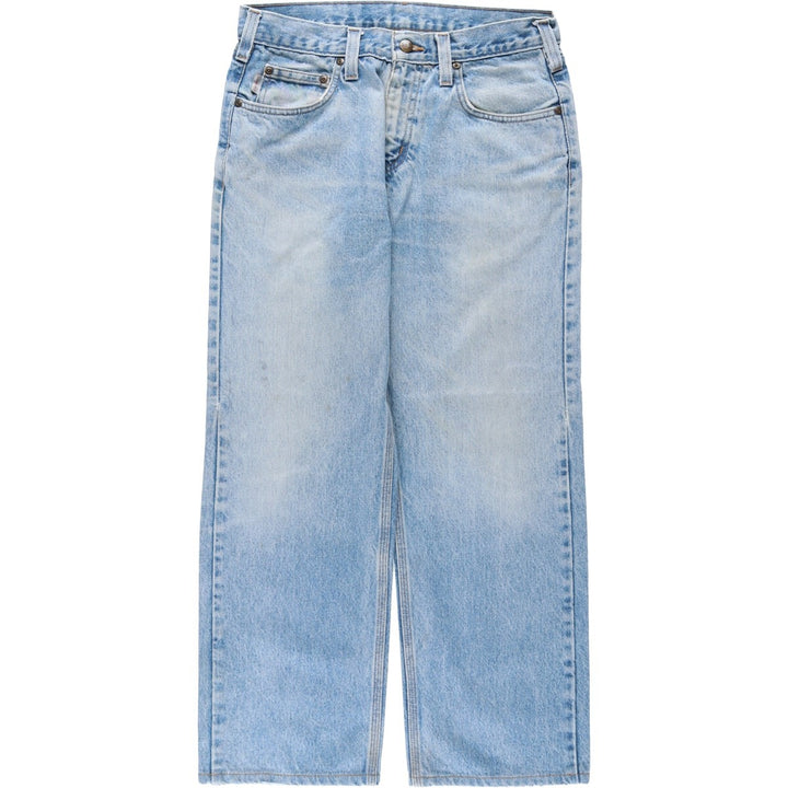 Carhartt Tapered Denim Pants for Men, W32 equivalent unclear blue type Vintage Second Hand