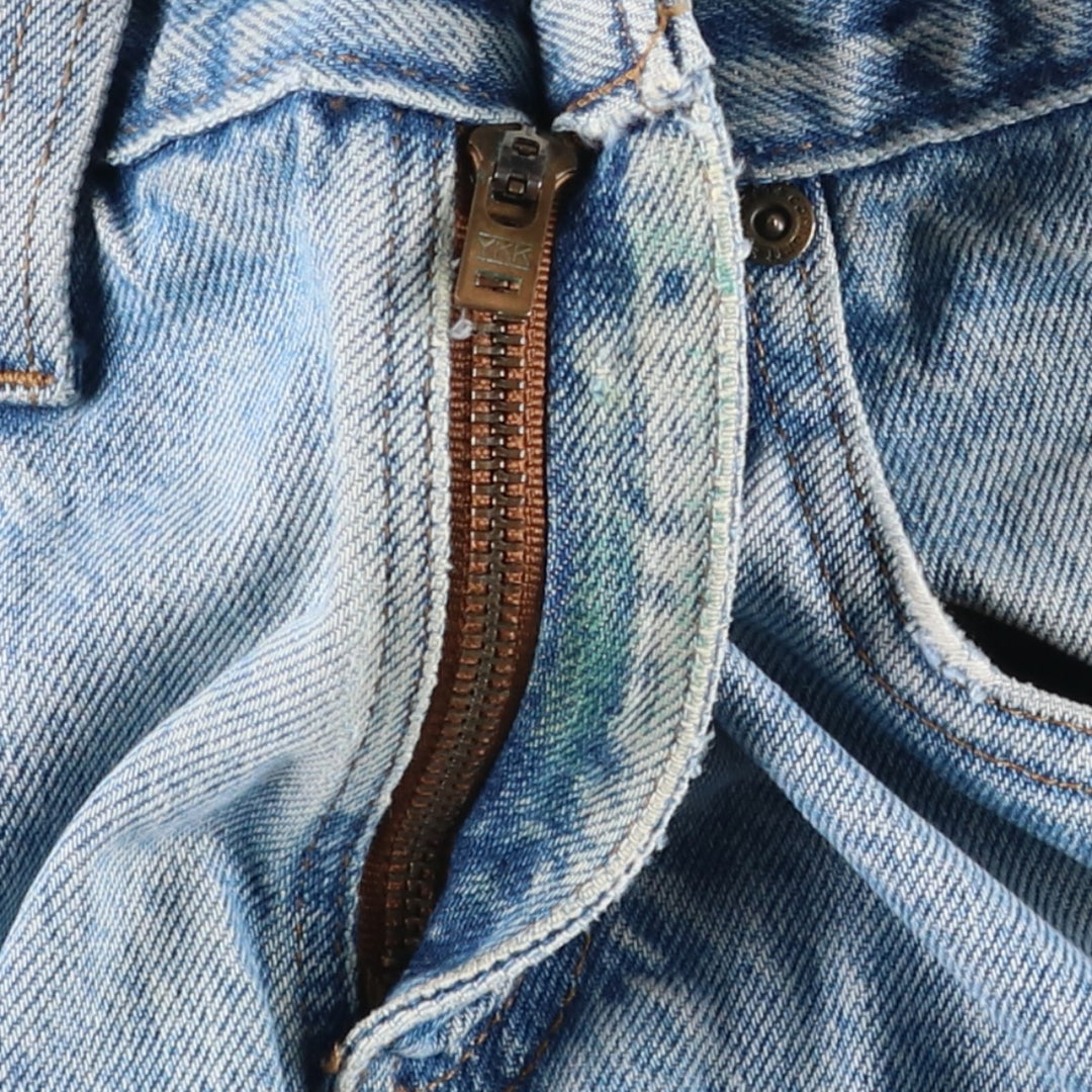 Carhartt Tapered Denim Pants for Men, W32 equivalent unclear blue type Vintage Second Hand