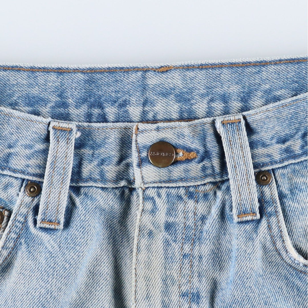 Carhartt Tapered Denim Pants for Men, W32 equivalent unclear blue type Vintage Second Hand