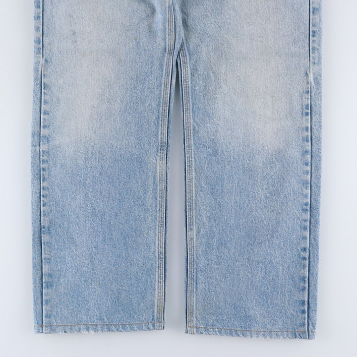 Carhartt Tapered Denim Pants for Men, W32 equivalent unclear blue type Vintage Second Hand
