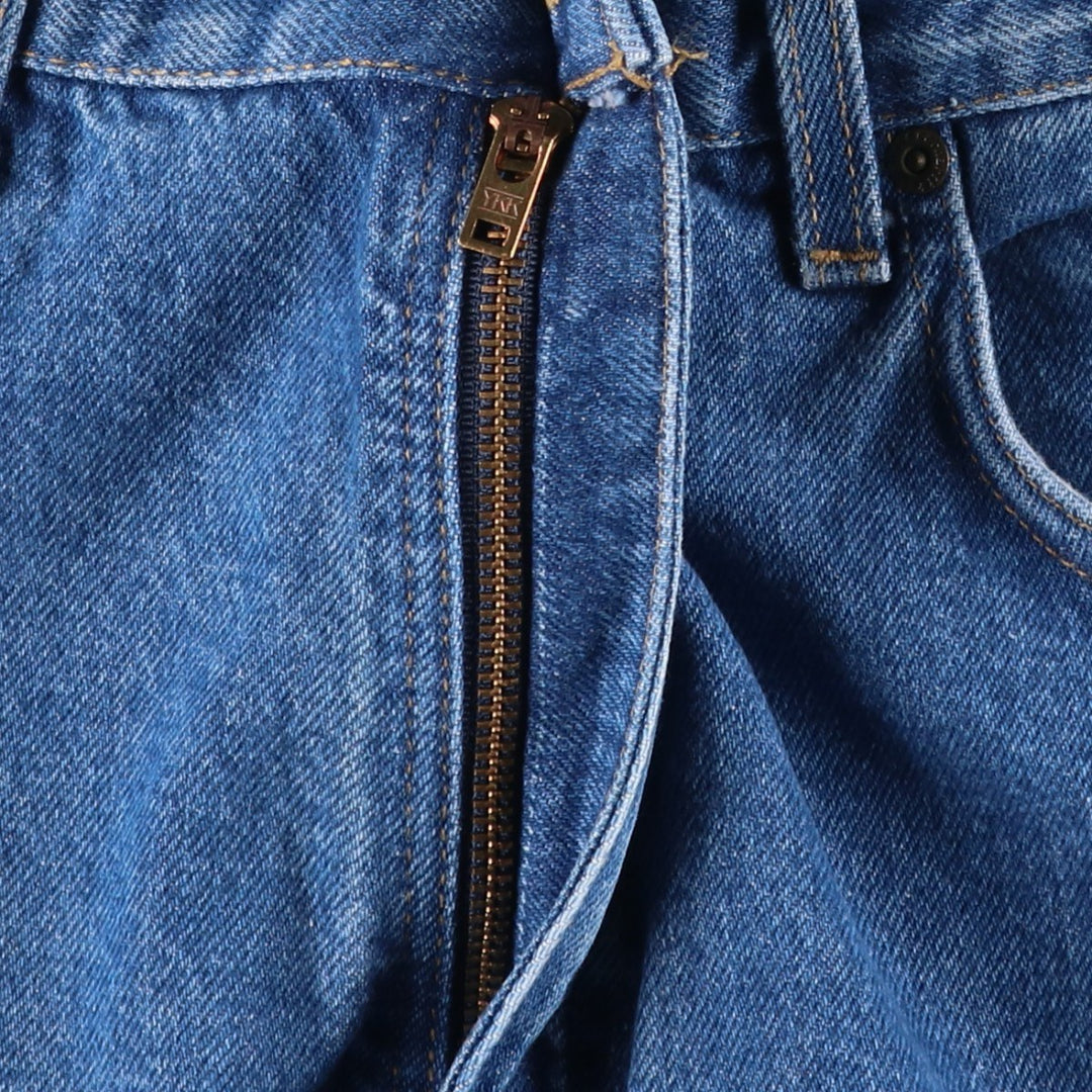 00'S Carhartt tapered denim pants for men, W33 equivalent cotton blue type Vintage Second Hand