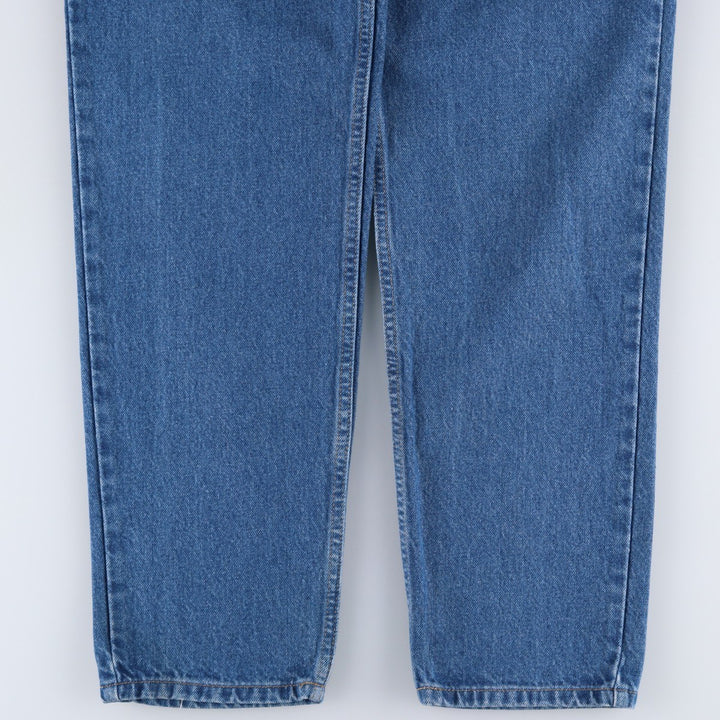 00'S Carhartt tapered denim pants for men, W33 equivalent cotton blue type Vintage Second Hand