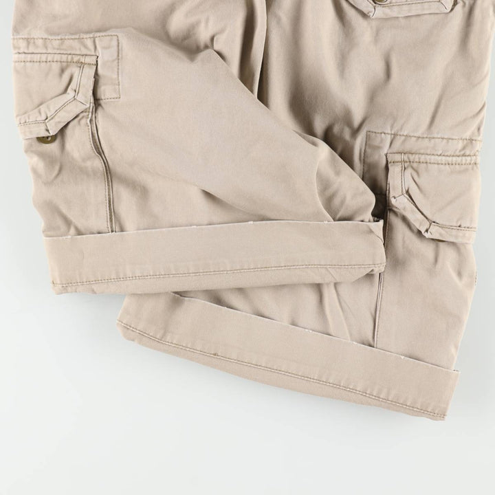 Ralph Lauren POLO by Ralph Lauren cargo shorts, half pants, men's size w34 cotton Beige type Vintage Second Hand
