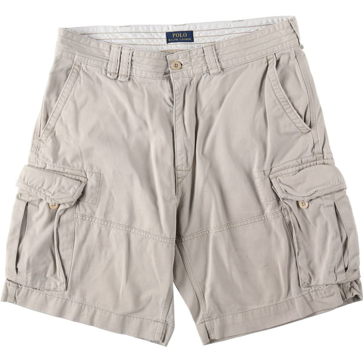 Ralph Lauren POLO RALPH LAUREN cargo shorts short pants men's w36 equivalent cotton Beige type Vintage Second Hand