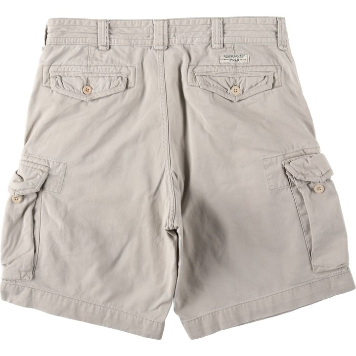 Ralph Lauren POLO RALPH LAUREN cargo shorts short pants men's w36 equivalent cotton Beige type Vintage Second Hand