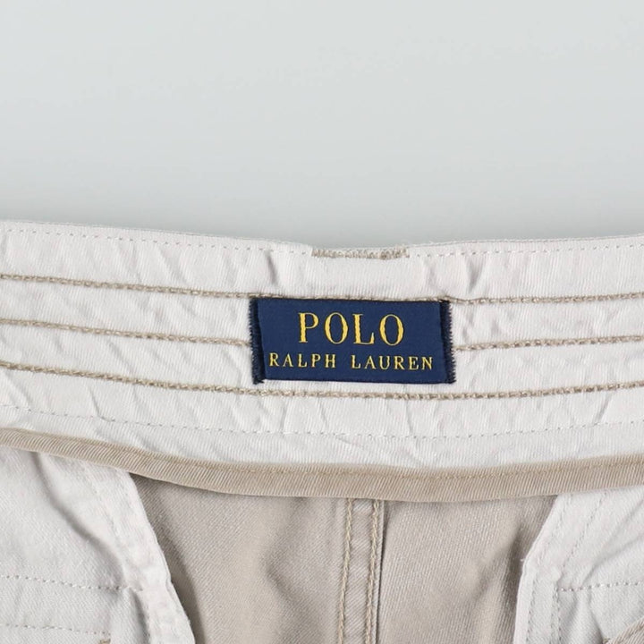 Ralph Lauren POLO RALPH LAUREN cargo shorts short pants men's w36 equivalent cotton Beige type Vintage Second Hand