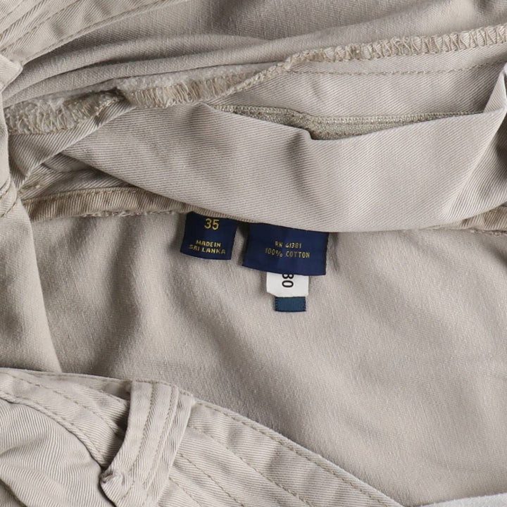 Ralph Lauren POLO RALPH LAUREN cargo shorts short pants men's w36 equivalent cotton Beige type Vintage Second Hand