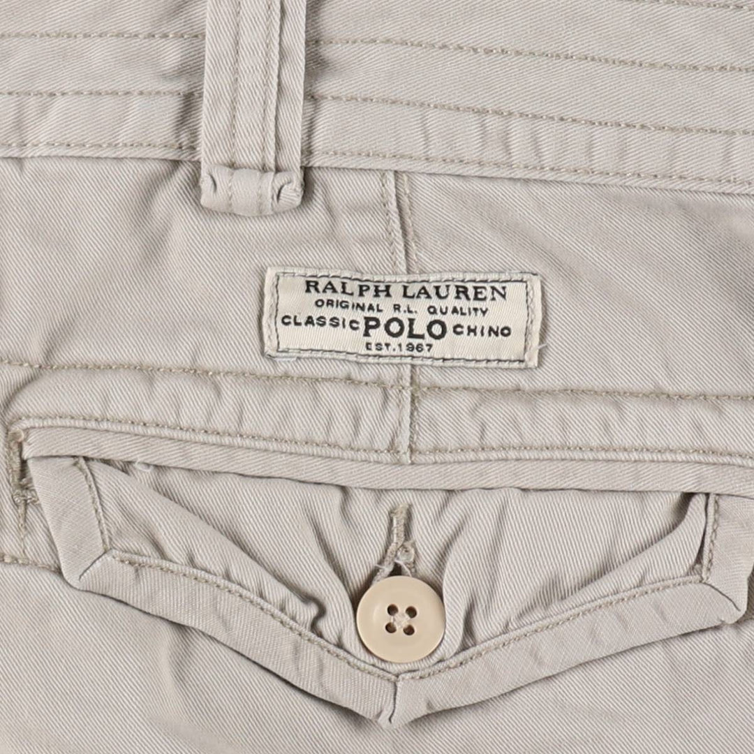 Ralph Lauren POLO RALPH LAUREN cargo shorts short pants men's w36 equivalent cotton Beige type Vintage Second Hand