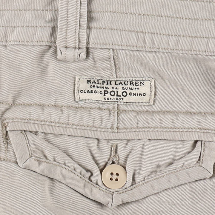 Ralph Lauren POLO RALPH LAUREN cargo shorts short pants men's w36 equivalent cotton Beige type Vintage Second Hand
