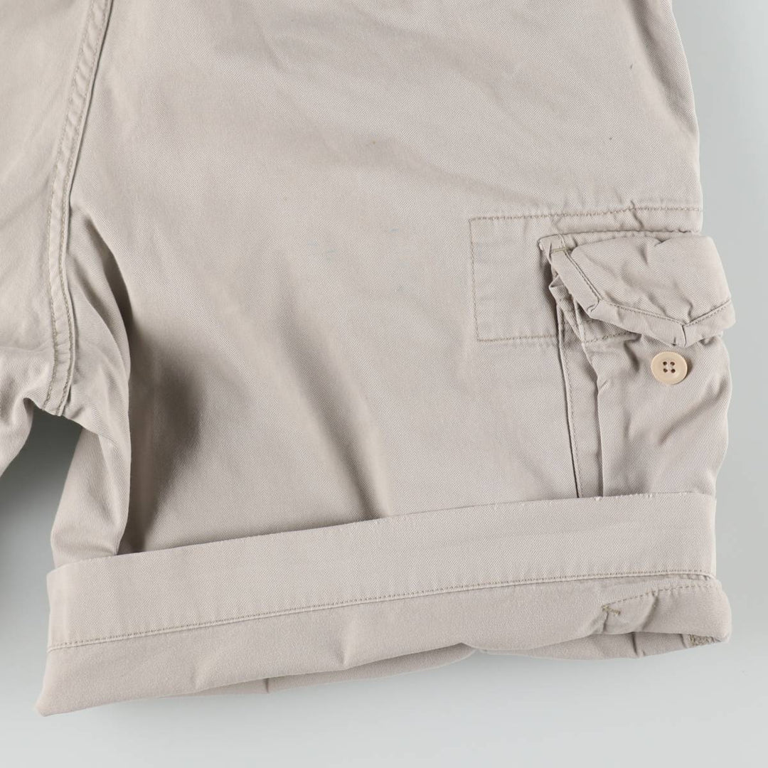 Ralph Lauren POLO RALPH LAUREN cargo shorts short pants men's w36 equivalent cotton Beige type Vintage Second Hand