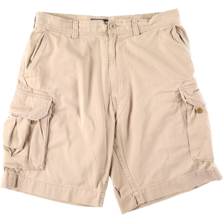 Ralph Lauren POLO by Ralph Lauren cargo shorts, half pants, men's size w36 cotton Beige type Vintage Second Hand
