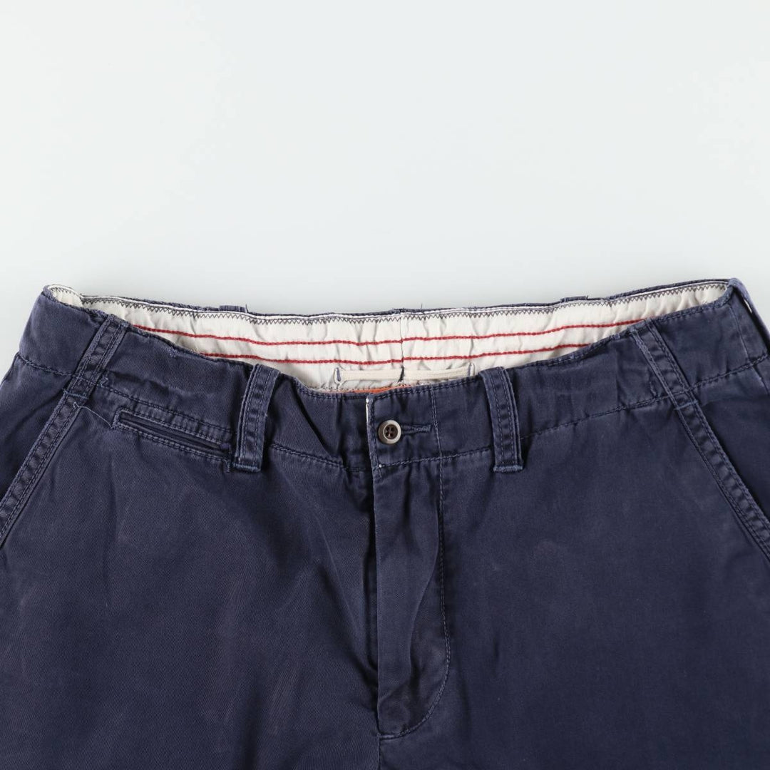 Ralph Lauren Polo Ralph Lauren Chino Shorts, Men's Size W37 (approx.) cotton navy blue type Vintage Second Hand