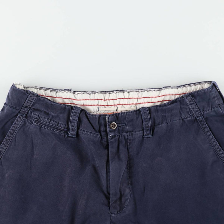 Ralph Lauren Polo Ralph Lauren Chino Shorts, Men's Size W37 (approx.) cotton navy blue type Vintage Second Hand