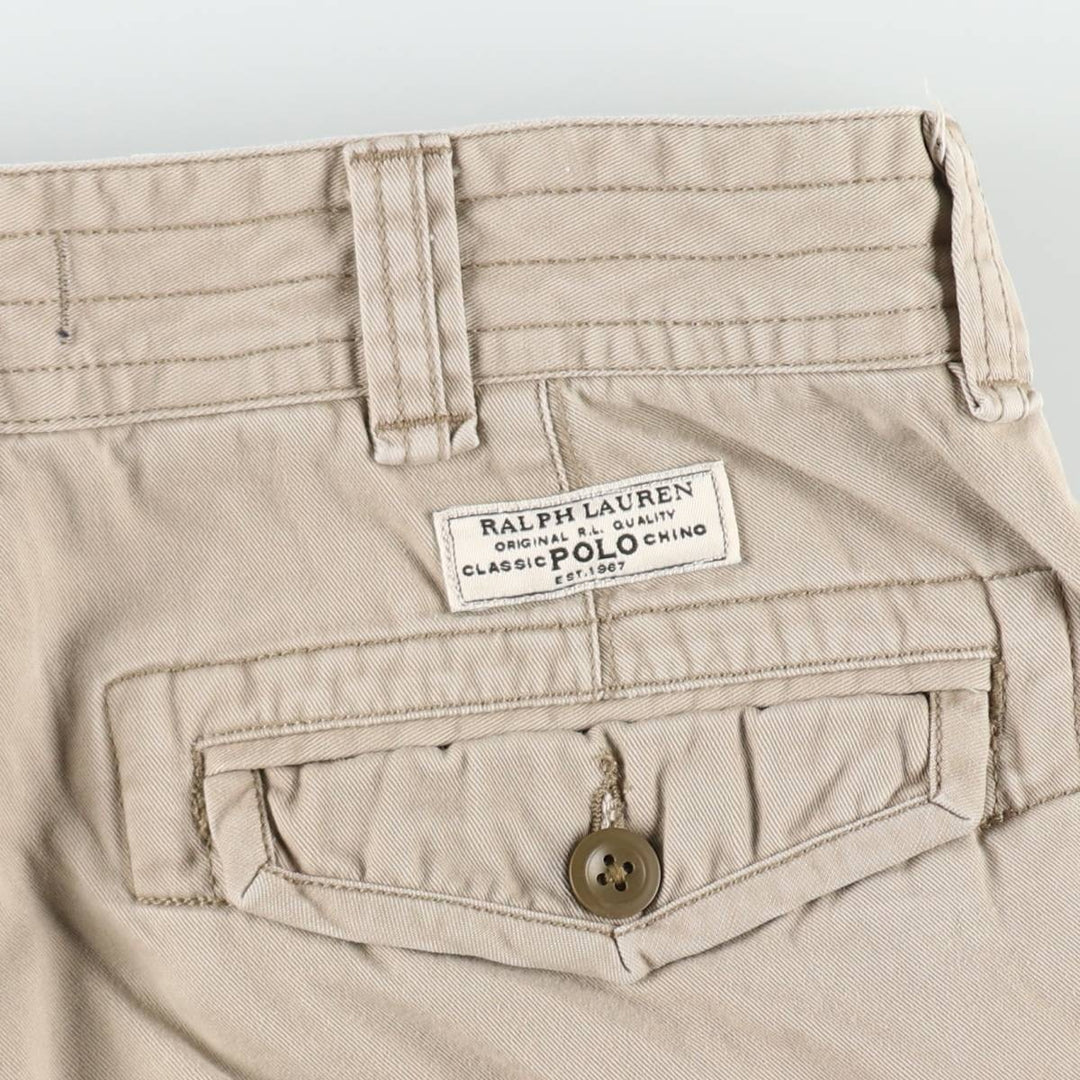 Ralph Lauren POLO RALPH LAUREN cargo shorts, half pants, men's size w35 cotton Beige type Vintage Second Hand