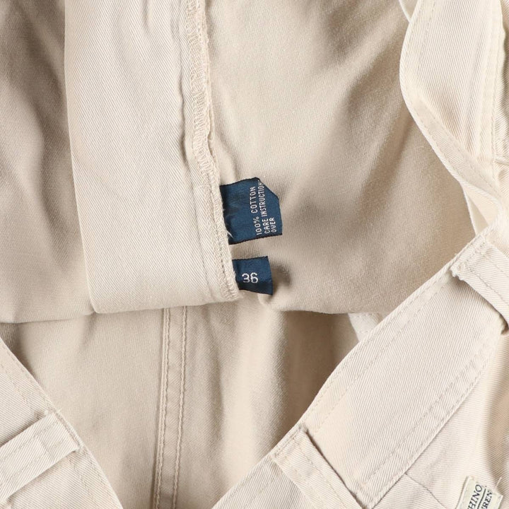 Ralph Lauren POLO by Ralph Lauren cargo shorts, half pants, men's size w36 cotton Beige type Vintage Second Hand