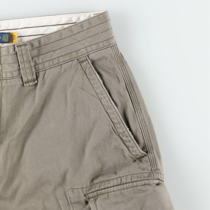 Ralph Lauren POLO RALPH LAUREN cargo shorts, half pants, men's size w33 cotton gray type Vintage Second Hand